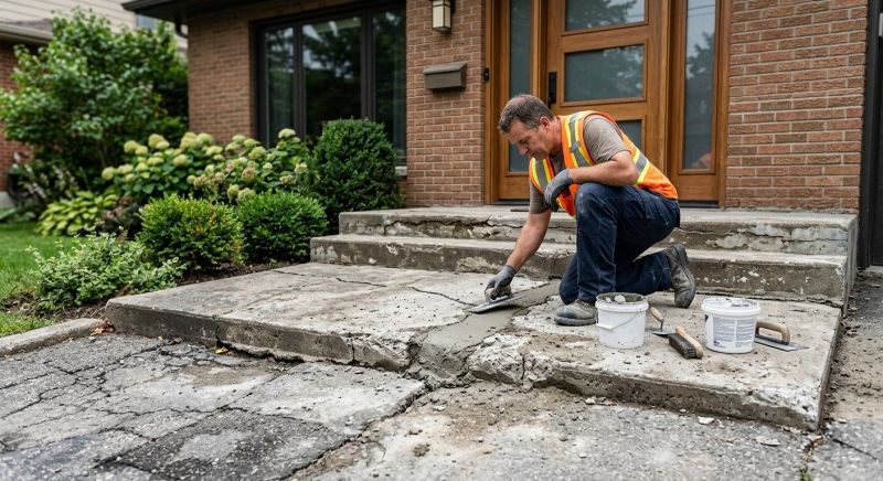 Concrete Pathway Repair in Miami Dade County, FL