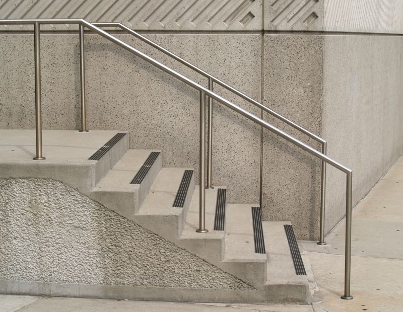 Completed Concrete Stairs