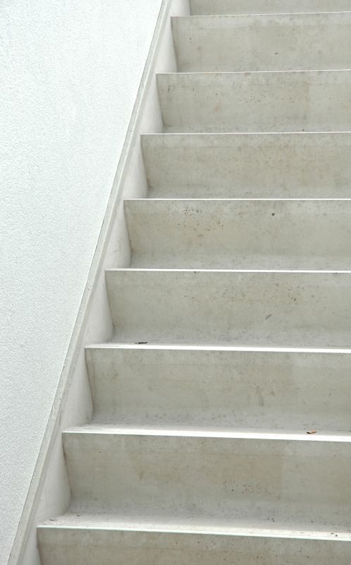 Repaired Concrete Stairs