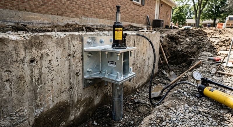 Foundation Pier Leveling in Tampa, FL